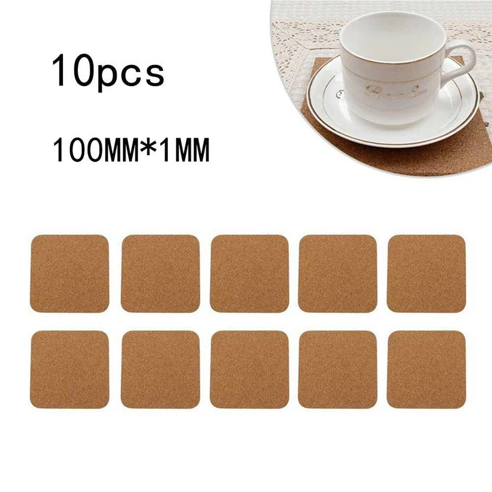 10Pcs Self-Adhesive Cork Coaster Round Cork Coasters Wine Drink Coffee Tea Cup Mats Non-slip Table Pad For Home Office Kitchen
10Pcs Self-Adhesive Cork Coaster Round Cork Coasters Wine Drink Coffee Tea Cup Mats Non-slip Table Pad For Home Office Kitchen