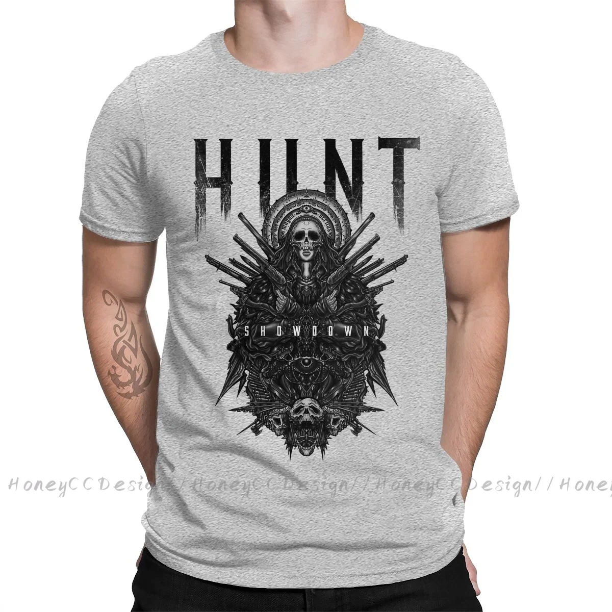 Hunt Showdown T-Shirt Men Top Quality 100% Cotton Short Summer Sleeve Hunt Showdown Cool Casual Shirt Loose 
Hunt Showdown T-Shirt Men Top Quality 100% Cotton Short Summer Sleeve Hunt Showdown Cool Casual Shirt Loose