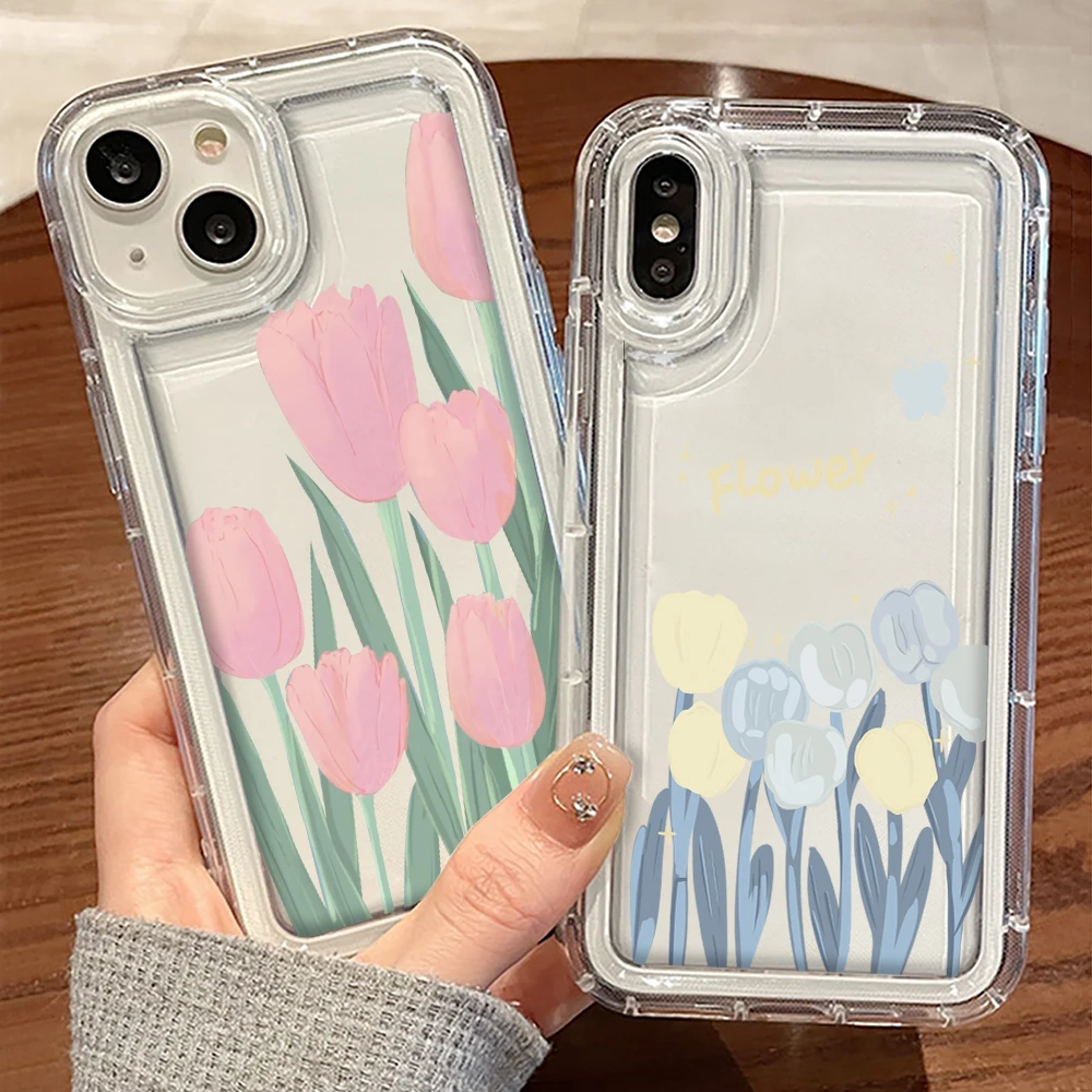 Graffiti Tulip Case for iPhone 11 14 13 12 ProMax mini 7 8 SE 2022 Plus Transparent Shockproof Cover for iPhone XR XS Max Coque
Graffiti Tulip Case for iPhone 11 14 13 12 ProMax mini 7 8 SE 2022 Plus Transparent Shockproof Cover for iPhone XR XS Max Coque