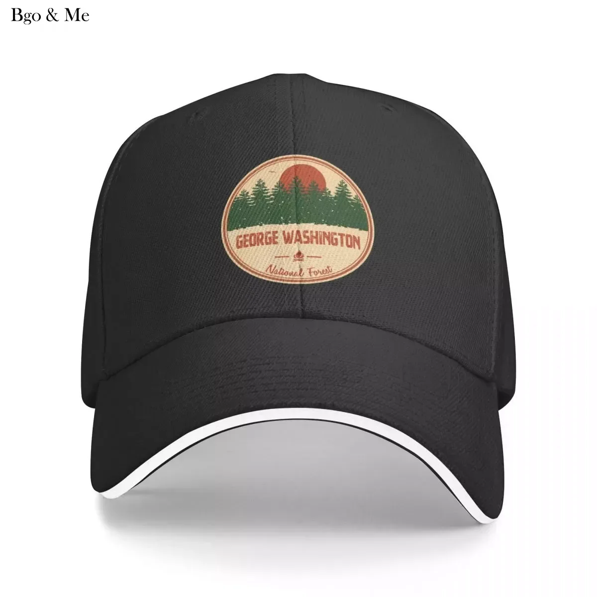 

2023 New George Washington National Forest Baseball Cap Hat Man Luxury Bobble Hat Sun Hats For Women Men's