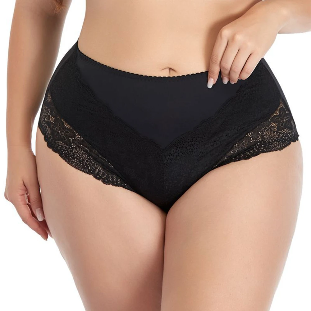 Plus Size Women Panties Underwear Middle Waist Briefs Sexy Lace Seamless Mid Waist Briefs For Comfort Panties XXL-5XL 6XL
Plus Size Women Panties Underwear Middle Waist Briefs Sexy Lace Seamless Mid Waist Briefs For Comfort Panties XXL-5XL 6XL