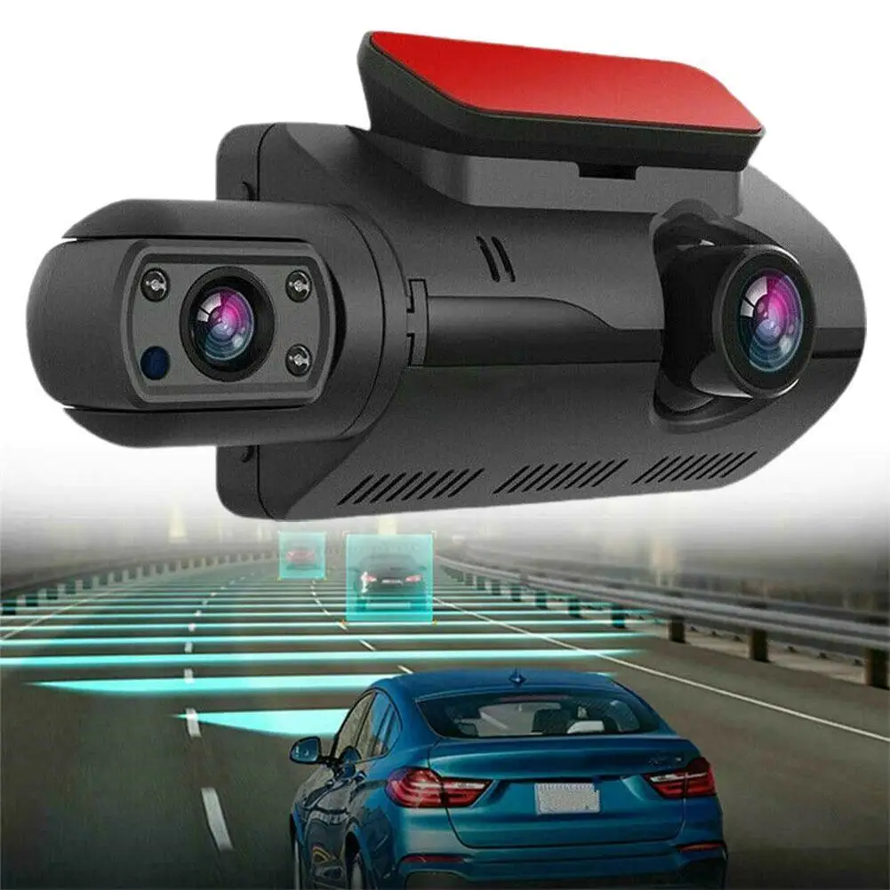 Car Driving Recorder Front and Rear Dual Lens Camera Wide Angel DVR Car Parking Reversing Driving Night Vision DashCam Wholesale
Car Driving Recorder Front and Rear Dual Lens Camera Wide Angel DVR Car Parking Reversing Driving Night Vision DashCam Wholesale