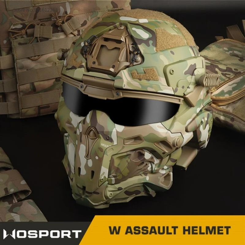 W Тактический шлем с фанатами и наушниками для страйкбола охоты мотоцикла Косплей Защитное снаряжение Полное покрытие маска Быстрый Шлем 
W Тактический шлем с фанатами и наушниками для страйкбола охоты мотоцикла Косплей Защитное снаряжение Полное покрытие маска Быстрый Шлем