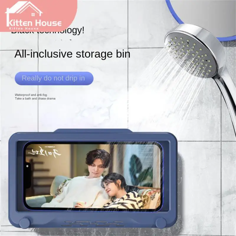 Seal Protection Toilet Storage Boxes Home Wall Wall Hanging Shower Sealing Storage Box Punch Free Bathroom Phone Case Waterproof
Seal Protection Toilet Storage Boxes Home Wall Wall Hanging Shower Sealing Storage Box Punch Free Bathroom Phone Case Waterproof
