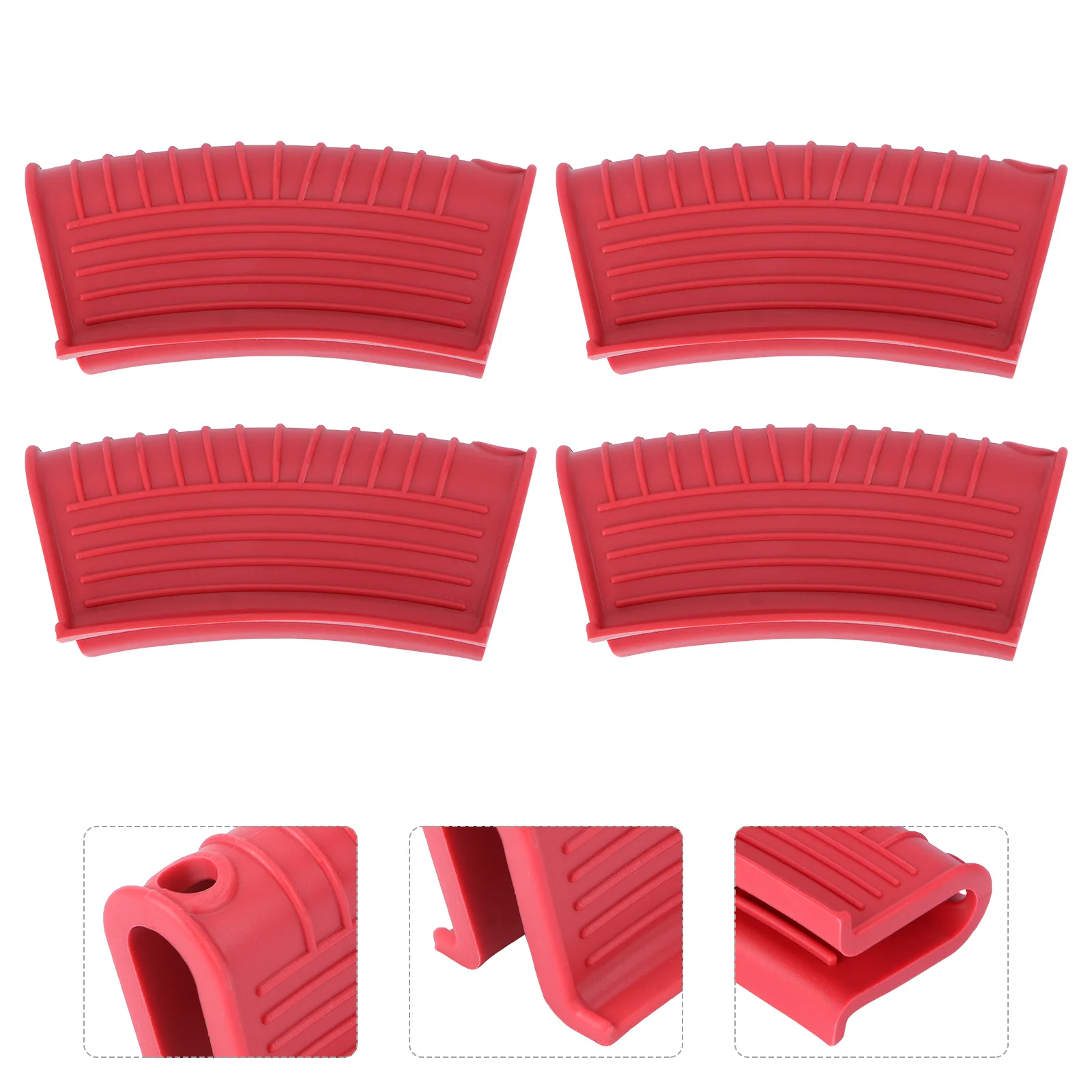 Handle Pot Holder Sleeve Grip Hot Skillet Cover Gripper Covers Pan Silicone Bowl Rubber Clip Plate Heat Assist Insulated
Handle Pot Holder Sleeve Grip Hot Skillet Cover Gripper Covers Pan Silicone Bowl Rubber Clip Plate Heat Assist Insulated