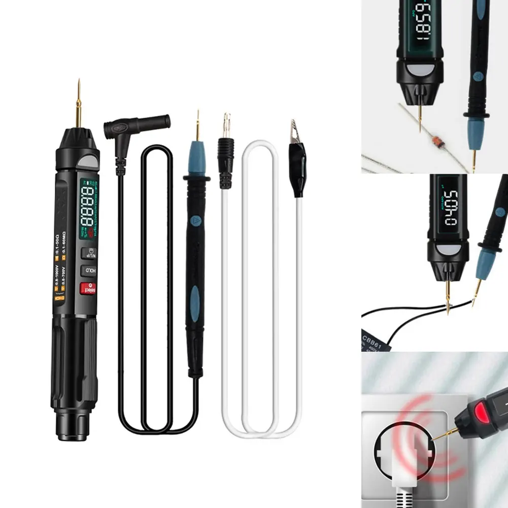 DT-01 Multi-Function Digital Multimeter Pen Type Meter 170*24*21mm 3 IN 1 Auto Intelligent Sensor Pen Tester Hz Tester Tool
DT-01 Multi-Function Digital Multimeter Pen Type Meter 170*24*21mm 3 IN 1 Auto Intelligent Sensor Pen Tester Hz Tester Tool