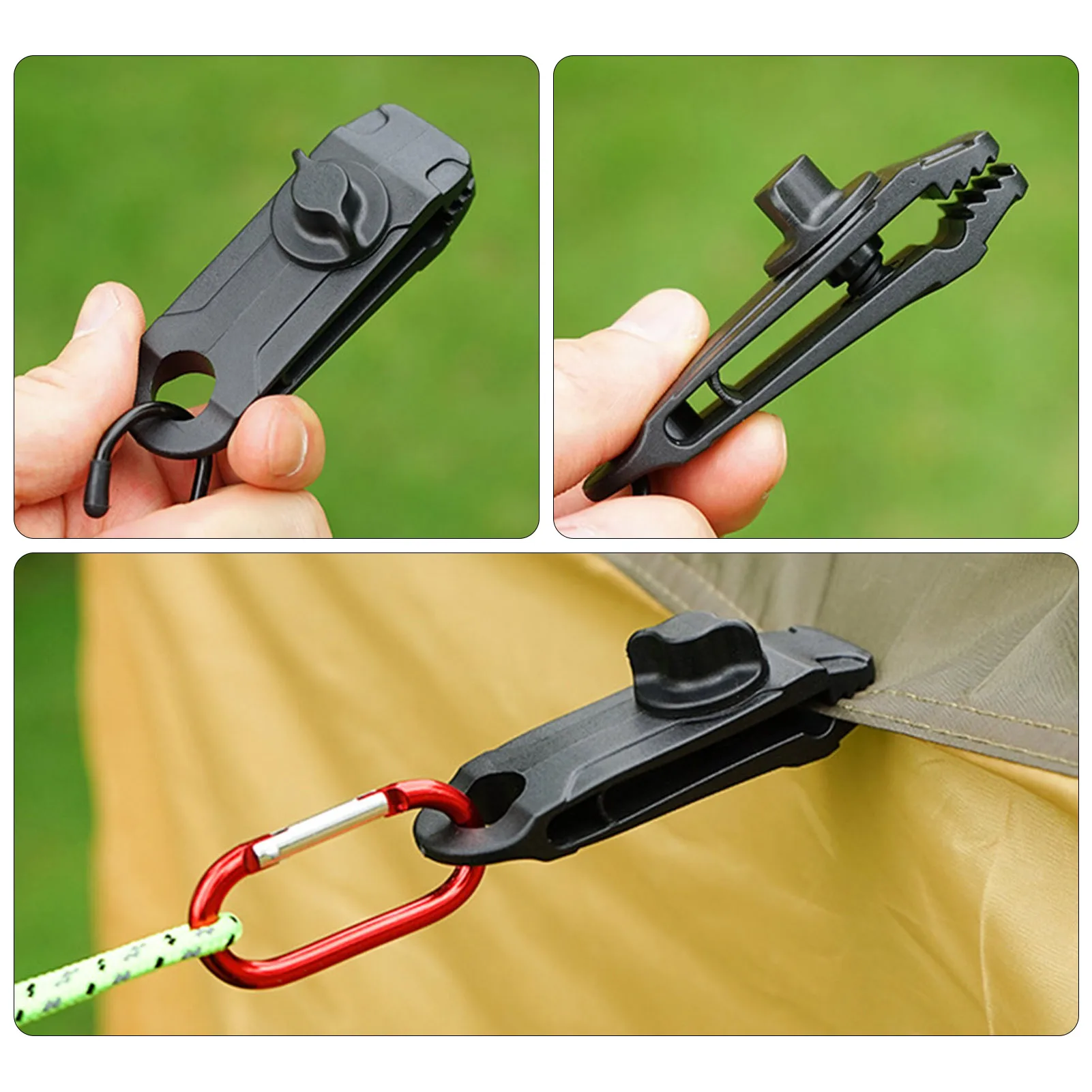 

Tents Tarp Clips Awning Wind Rope Clamp | Awnings Plastics Clip Camping Windproof Tent Crocodile Clip | Outdoor Camping Clips Ho