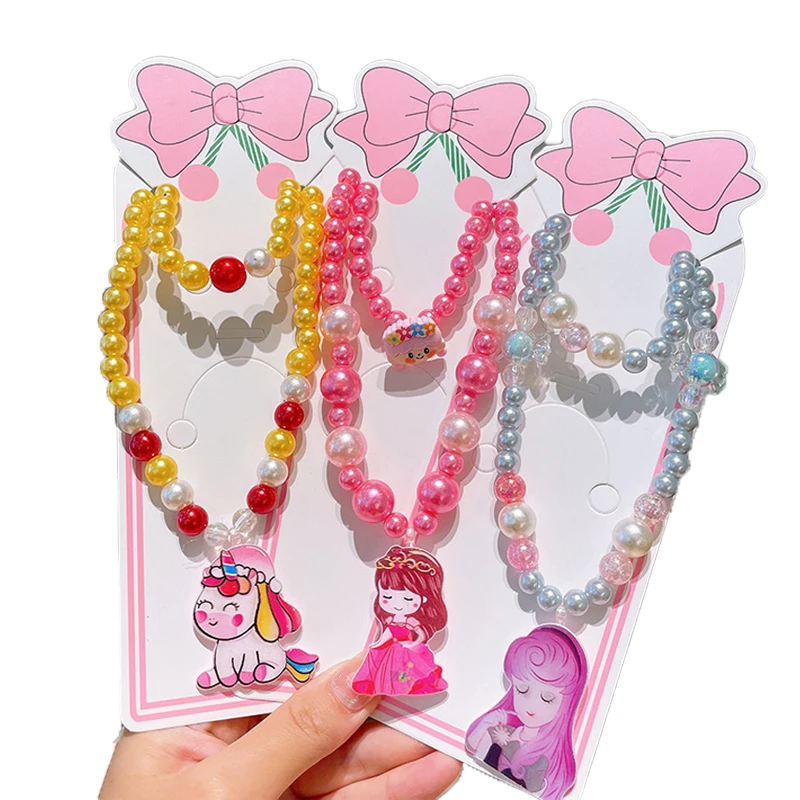 Cartoon Pearl Bracelet Necklace Women Jewelry Girls Beaded Bangles Chain Fashion Pendants Anime Accessories Wedding Daily Life
Cartoon Pearl Bracelet Necklace Women Jewelry Girls Beaded Bangles Chain Fashion Pendants Anime Accessories Wedding Daily Life
