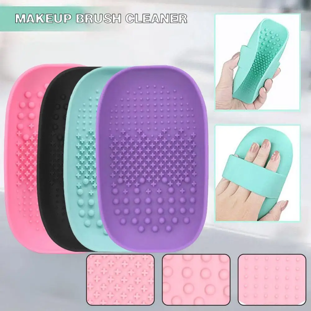 Brush Cleaner Scrubbe Board Cosmetic Makeup Brush Washing Makeup Cleaning Gel Foundation Cleaner Pad Brush Mat Silicone T9O5
Brush Cleaner Scrubbe Board Cosmetic Makeup Brush Washing Makeup Cleaning Gel Foundation Cleaner Pad Brush Mat Silicone T9O5