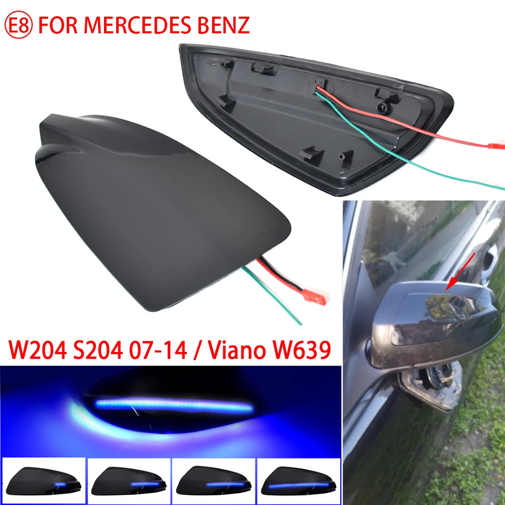 Светодиодный Динамический указатель поворота для Mercedes Benz C Class W204 S204 2007-2014 C300 Viano Vito W639
Светодиодный Динамический указатель поворота для Mercedes Benz C Class W204 S204 2007-2014 C300 Viano Vito W639