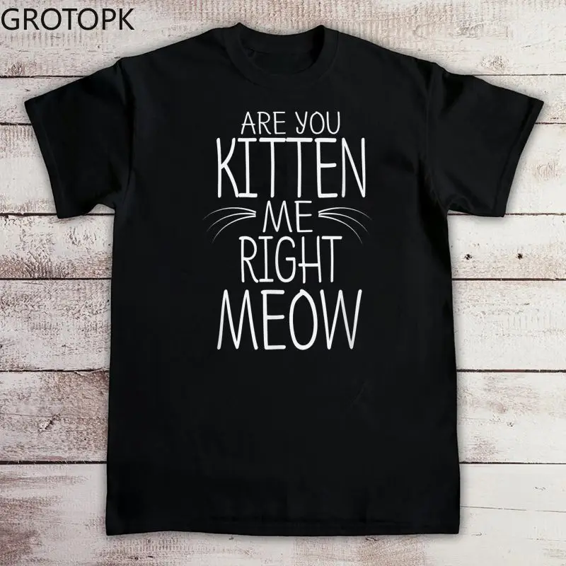 Футболка с надписью «You Kitten Me Right Meow», топы большого размера, высококачественные футболки, удобные топы, летние модные футболки Unsiex в стиле хи...
Футболка с надписью «You Kitten Me Right Meow», топы большого размера, высококачественные футболки, удобные топы, летние модные футболки Unsiex в стиле хи...