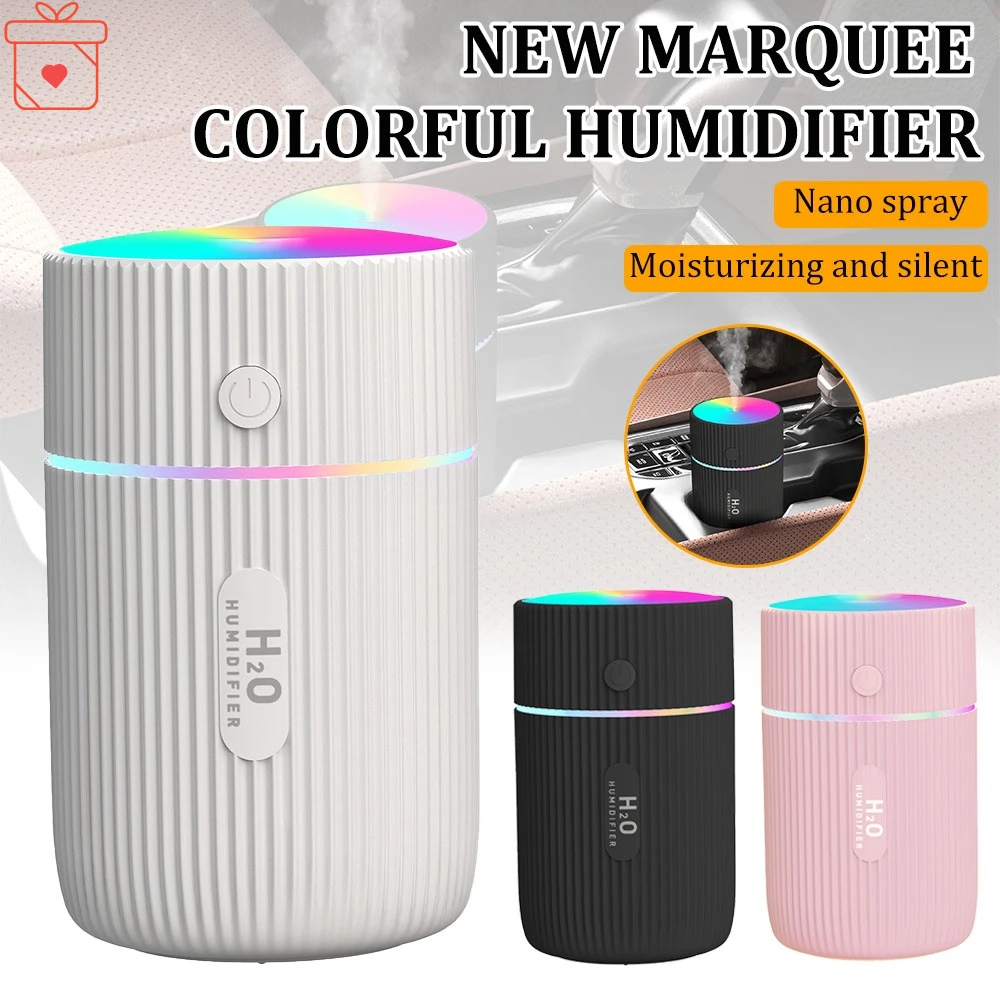 new Mini Car Air Humidifier Portable Air Freshener With LED Night Light 2 Modes USB Power Oil Diffuser For Car Interior Accessor
new Mini Car Air Humidifier Portable Air Freshener With LED Night Light 2 Modes USB Power Oil Diffuser For Car Interior Accessor