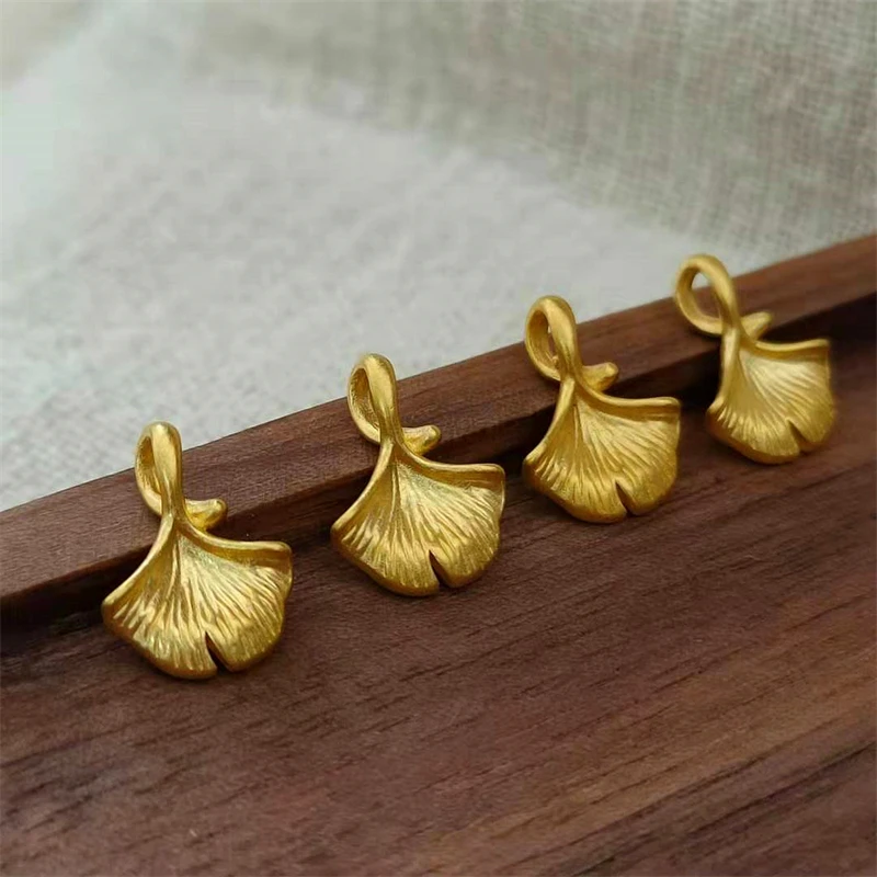 1pcs Pure 999 24K Yellow Gold 3D Women Lucky Ginkgo Leaf Pendant 0.1-0.2g
1pcs Pure 999 24K Yellow Gold 3D Women Lucky Ginkgo Leaf Pendant 0.1-0.2g
