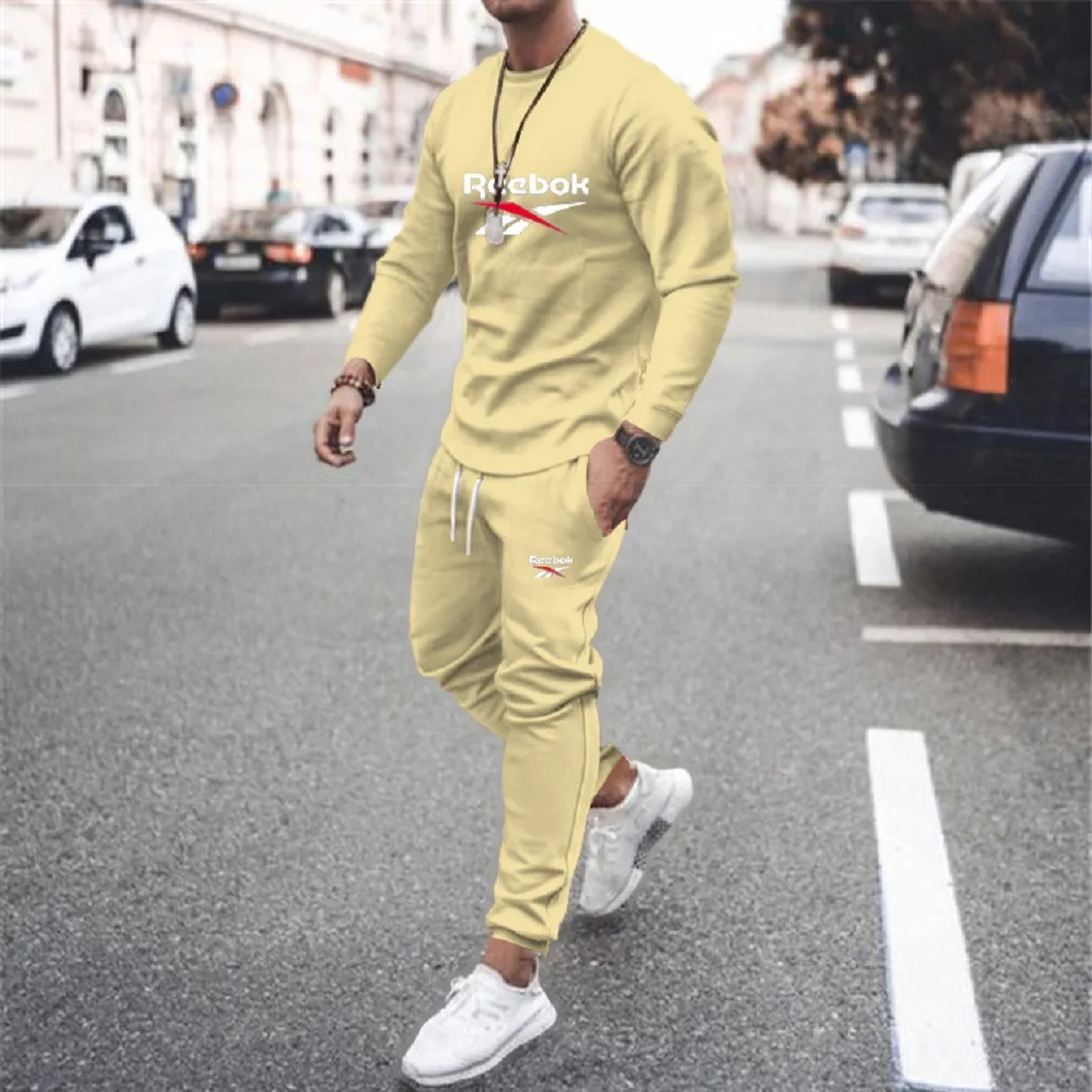 2022 Spring and Autumn Men's Sportswear 2-Piece Set Long Sleeve + Casual Pants Street Casual Loose Suit
2022 Spring and Autumn Men's Sportswear 2-Piece Set Long Sleeve + Casual Pants Street Casual Loose Suit