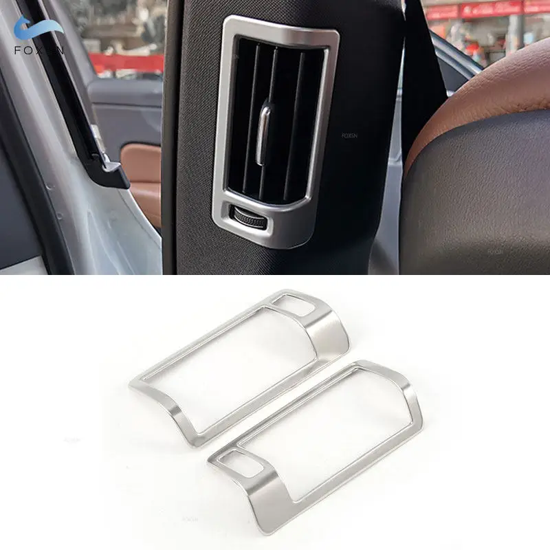 For Volvo XC60 2th 2018 XC90 2015 2016 2017 2018 Stainless Steel Car Interior B-Pillar Air Outlet Vent Cover Protective Trim
For Volvo XC60 2th 2018 XC90 2015 2016 2017 2018 Stainless Steel Car Interior B-Pillar Air Outlet Vent Cover Protective Trim