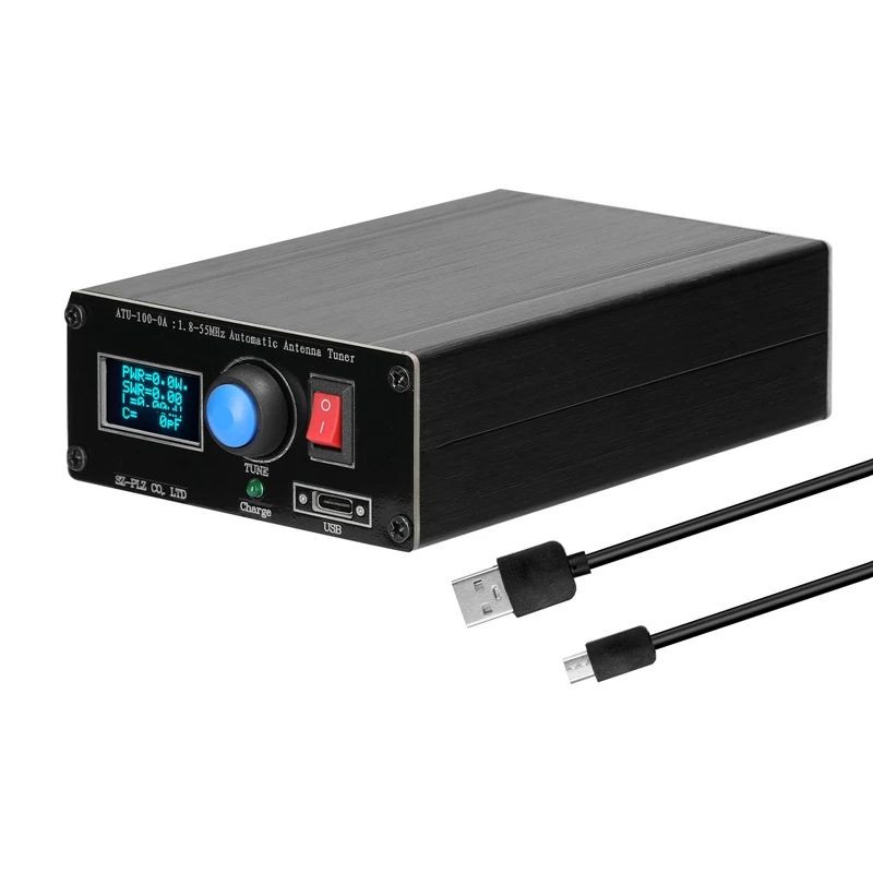 New ATU-100-0A 1.8-55Mhz Mini Automatic Antenna Tuner OLED Display Outcase With 1800Mah Battery ATU Antenna Tuner
New ATU-100-0A 1.8-55Mhz Mini Automatic Antenna Tuner OLED Display Outcase With 1800Mah Battery ATU Antenna Tuner