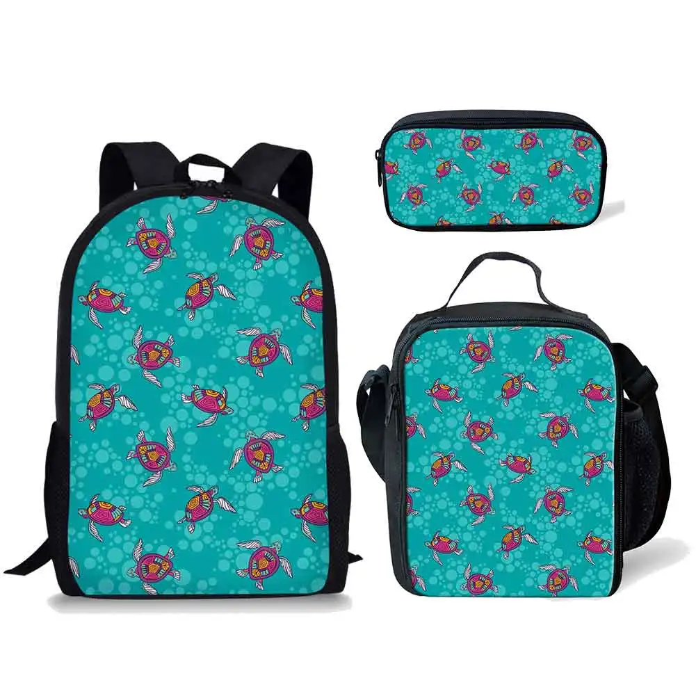 3 шт./комплект, рюкзак с 3D-принтом черепахи для студентов
3 шт./комплект, рюкзак с 3D-принтом черепахи для студентов