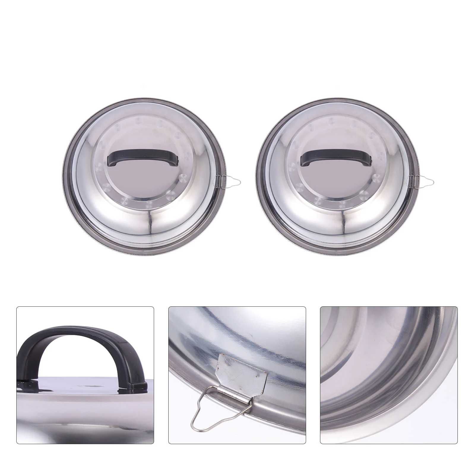 Lid Pan Pot Lids Cover Universal Replacementfrying Cooking Skillet Stainless Steel Cookware Dome Metal Pans Griddle Cast Iron
Lid Pan Pot Lids Cover Universal Replacementfrying Cooking Skillet Stainless Steel Cookware Dome Metal Pans Griddle Cast Iron
