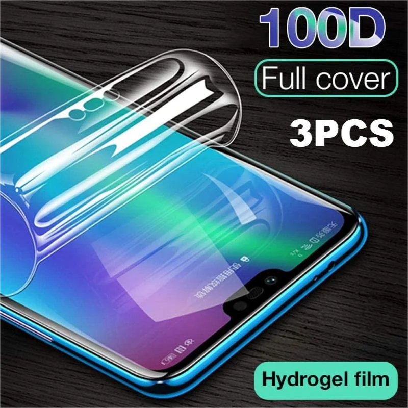 

3PCS Full Hydrogel Film For Huawei Nova 2i 3i 3 3e 4 4e 5 5i 5T Screen Protector film Nova 6 7 8 SE 7i Clear HD Protective Film