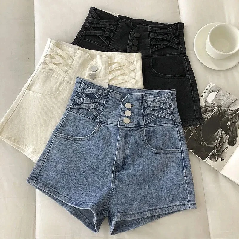Solid High Waisted Straight Jean Shorts Women 2022 Summer Casual Streetwear Ladies Pocket Sexy Skinny Denim Shorts
Solid High Waisted Straight Jean Shorts Women 2022 Summer Casual Streetwear Ladies Pocket Sexy Skinny Denim Shorts