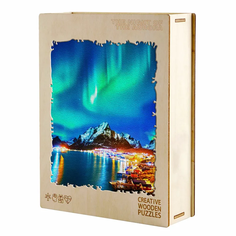 Увлекательная деревянная головоломка Aurora Night для взрослых и детей, необычная деревянная детская игрушка для декомпрессии
Увлекательная деревянная головоломка Aurora Night для взрослых и детей, необычная деревянная детская игрушка для декомпрессии