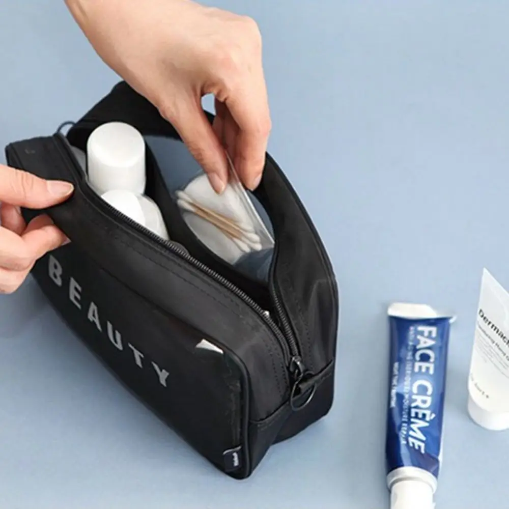 Black Fashion Toiletry Pouch Zipper Handbags Wash Pouch Makeup Bags Cosmetic Pouch Storage Bags Bathing Bags
Black Fashion Toiletry Pouch Zipper Handbags Wash Pouch Makeup Bags Cosmetic Pouch Storage Bags Bathing Bags