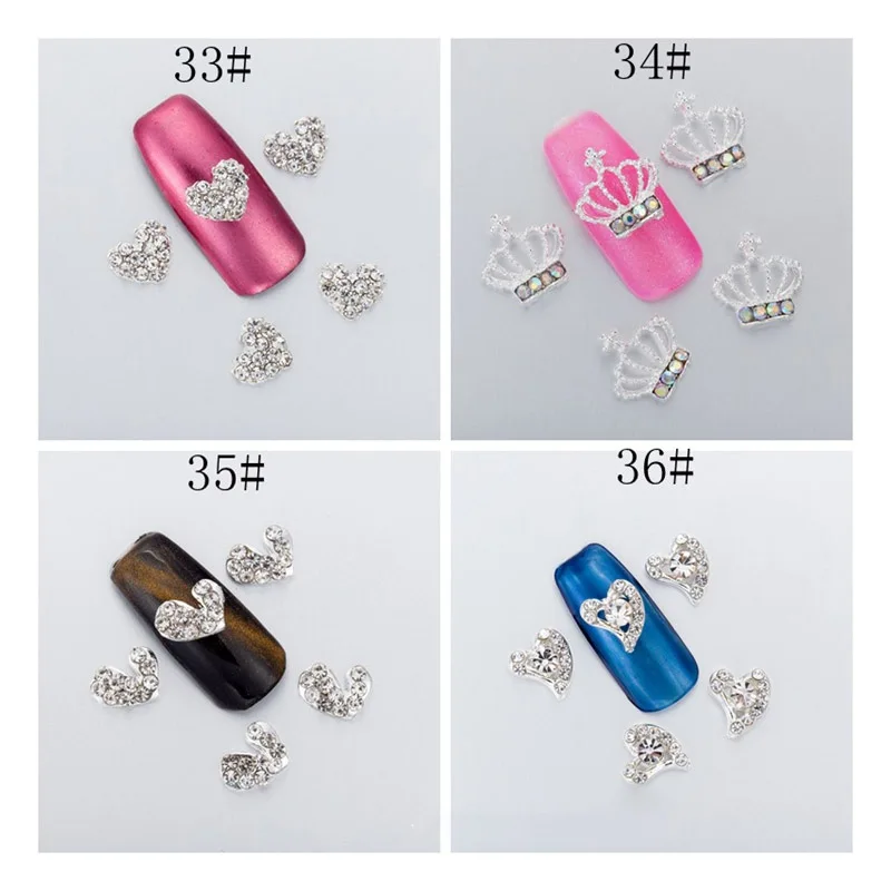 10 Nail Art Jewelry Crown Love Bows Various Styles 3D Stereo Crystal DIY Nail Art Stickers Fake Nail Decoration
10 Nail Art Jewelry Crown Love Bows Various Styles 3D Stereo Crystal DIY Nail Art Stickers Fake Nail Decoration