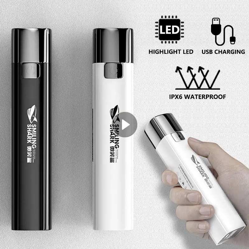 Ultra Bright Tactical LED Flashlight Portable High Power Mini Torch Power Bank Outdoor Lighting 3 Modes With USB Cable Emergency
Ultra Bright Tactical LED Flashlight Portable High Power Mini Torch Power Bank Outdoor Lighting 3 Modes With USB Cable Emergency
