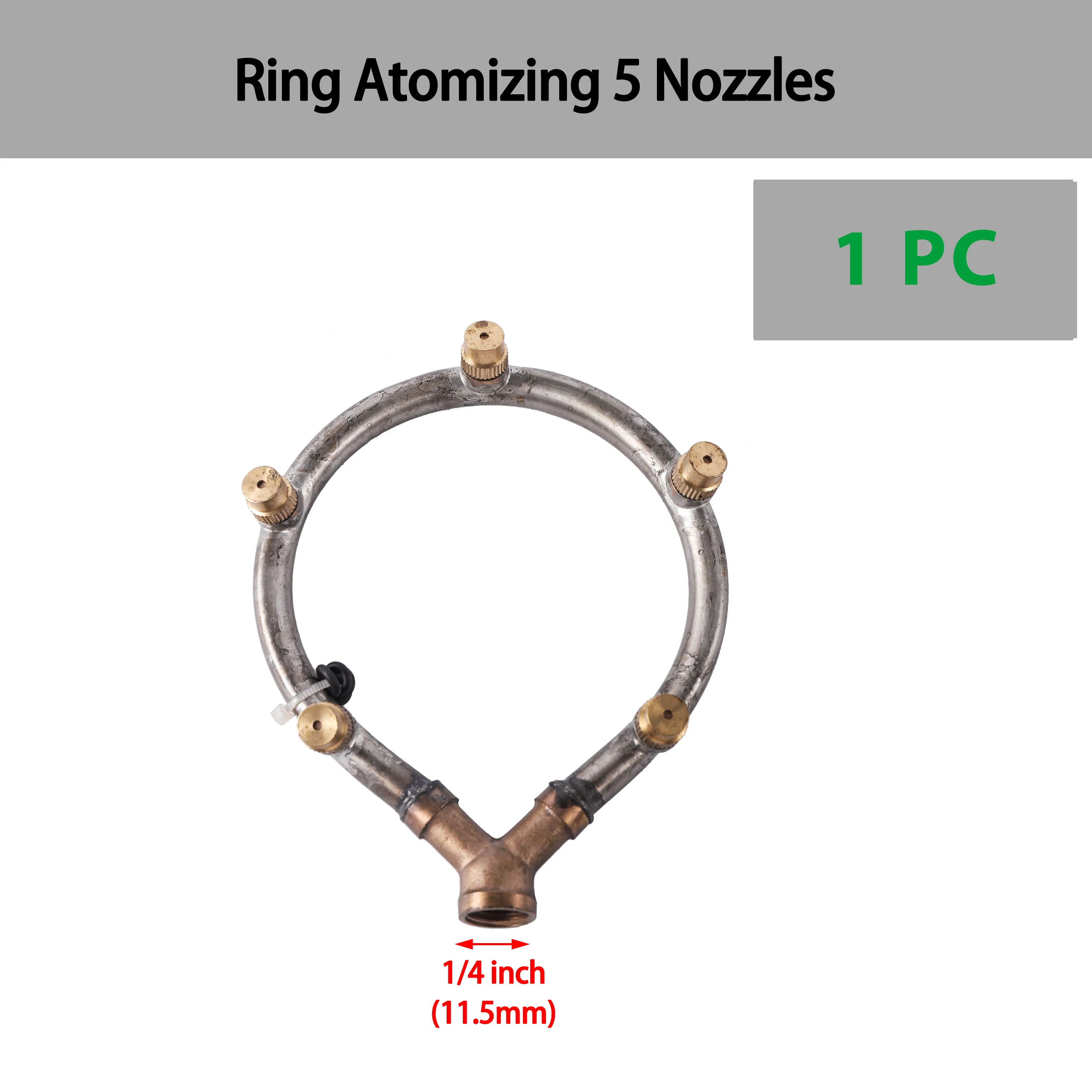 TOHONGADON Регулируемый кольцевой распылитель для полива M14*1.5
TOHONGADON Регулируемый кольцевой распылитель для полива M14*1.5
