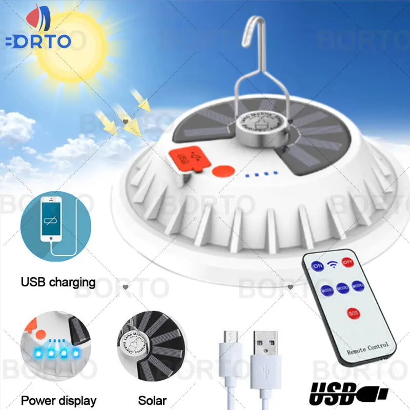 Hiking Lanterns Lamp Outdoor Solar Control Bulbs 60/120 Light Camping Light Tent Remote Rechargeable Emergency Portable
Hiking Lanterns Lamp Outdoor Solar Control Bulbs 60/120 Light Camping Light Tent Remote Rechargeable Emergency Portable