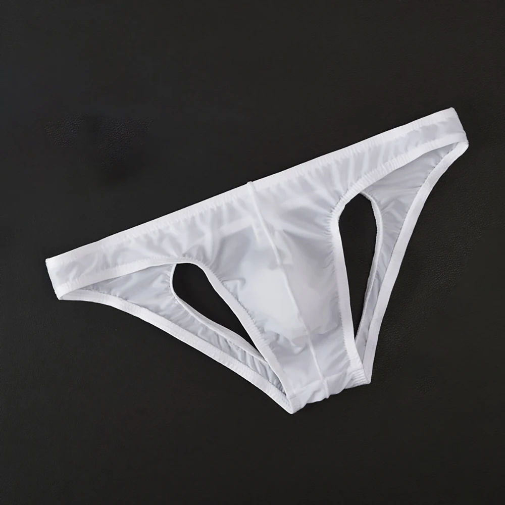 Mens Sexy Low-Rise Brief Transparent Seamless Knickers Soft Breathable Shorts Backless Hollow Back Brief Fashion Gays Underpants
Mens Sexy Low-Rise Brief Transparent Seamless Knickers Soft Breathable Shorts Backless Hollow Back Brief Fashion Gays Underpants