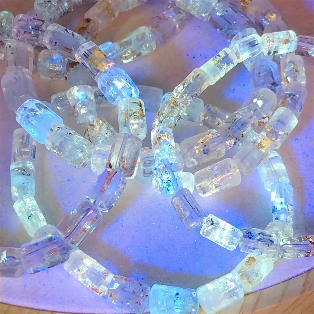 1 Pc Fengbaowu Natural Herkimer Diamond Bracelet Barrel Beads Crystal Reiki Healing Stone Fashion Jewelry Gift For Women
1 Pc Fengbaowu Natural Herkimer Diamond Bracelet Barrel Beads Crystal Reiki Healing Stone Fashion Jewelry Gift For Women