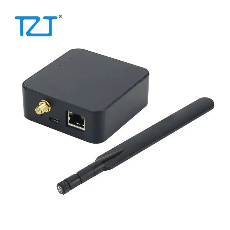 

Маршрутизатор TZT HamGeek POE Zigbee 3,0, маршрутизатор с поддержкой Wi-Fi Zigbee Gateway (белый/черный) для модуля HamGeek CC2652P Zigbee2mqtt