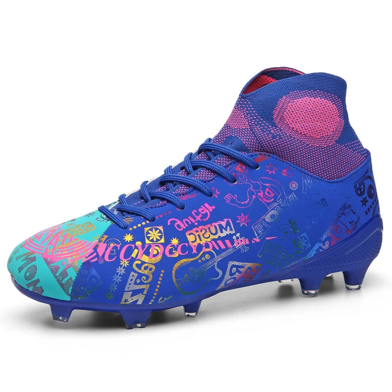 XIHAHA Men Soccer Shoes High Top Training Sneakers Soccer Cleats Mens Original Turf Football Shoes Kids Football Boots Futsal
XIHAHA Men Soccer Shoes High Top Training Sneakers Soccer Cleats Mens Original Turf Football Shoes Kids Football Boots Futsal