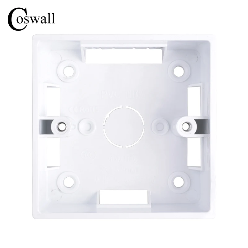 Коробка Coswall для выключателя и розетки 86 
Коробка Coswall для выключателя и розетки 86