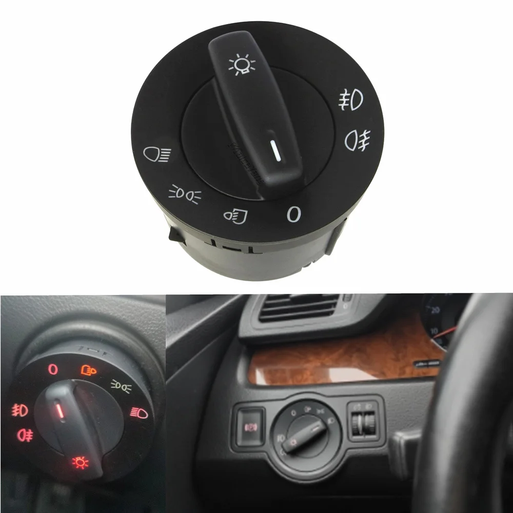 New Car Headlight Control Switch Fog Lamp Switches For VW Caddy III Kasten Kombi Touran Eos Golf Jetta Passat Rabbit 1K0941431BN
New Car Headlight Control Switch Fog Lamp Switches For VW Caddy III Kasten Kombi Touran Eos Golf Jetta Passat Rabbit 1K0941431BN
