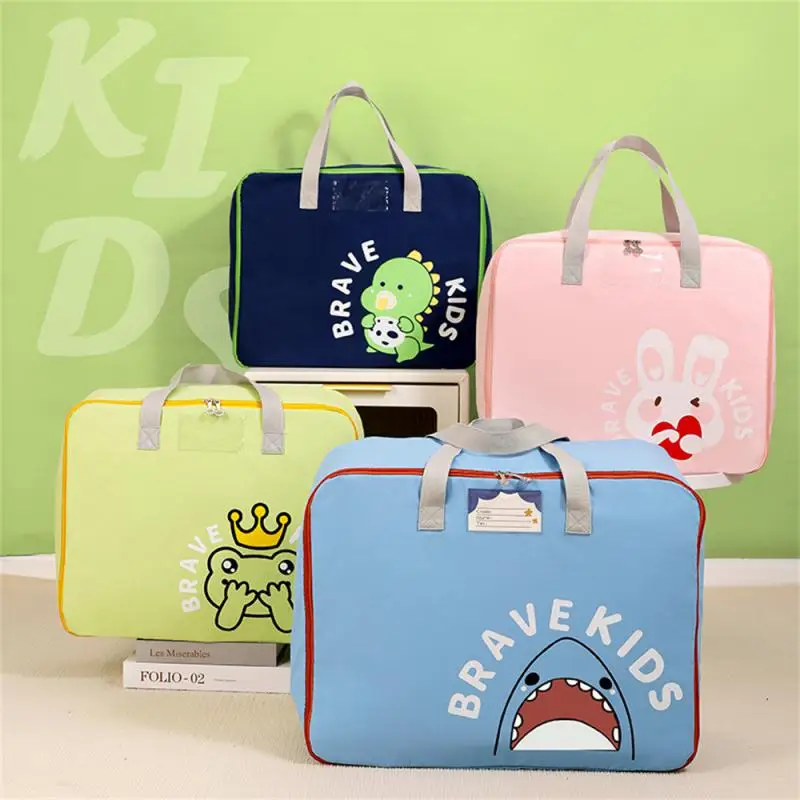 New Storage Bag 1pc Handheld Design Clothes Storage Bag Cute Cartoon Suitcase Pouch Storage Supplies For Children High-capacity
New Storage Bag 1pc Handheld Design Clothes Storage Bag Cute Cartoon Suitcase Pouch Storage Supplies For Children High-capacity