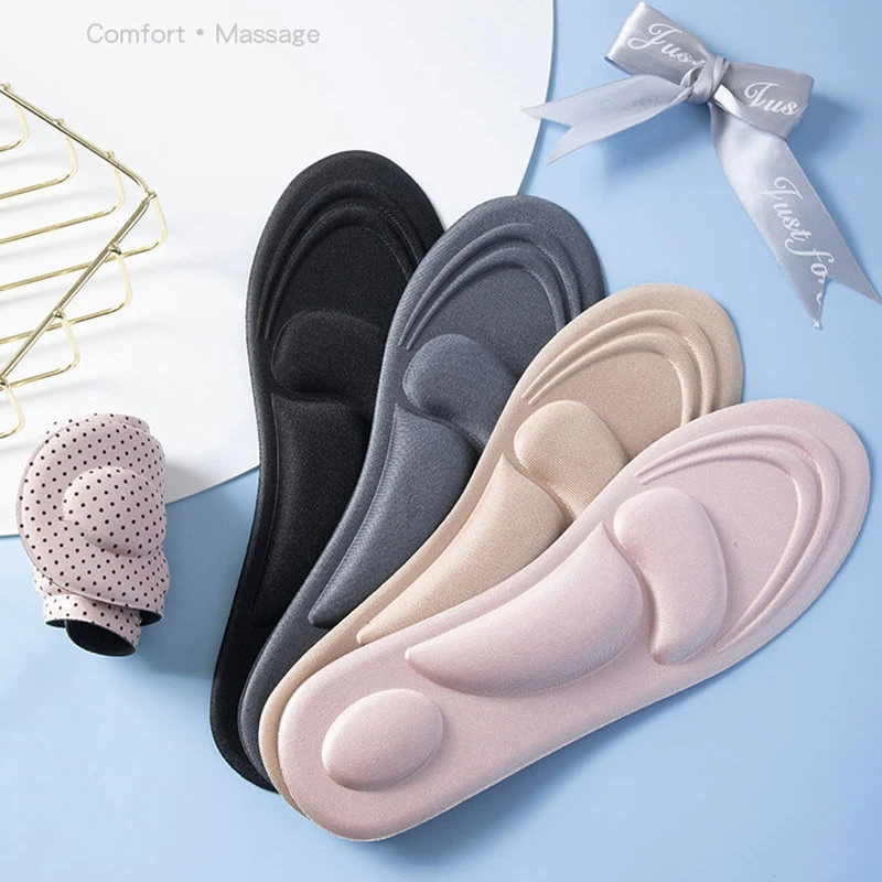 Sports Shoes Insole Deodorant Cushions Padding Women Running Foot Soles Memory Foam Soft Pads Sneakers Massage Soles Feet Insole
Sports Shoes Insole Deodorant Cushions Padding Women Running Foot Soles Memory Foam Soft Pads Sneakers Massage Soles Feet Insole