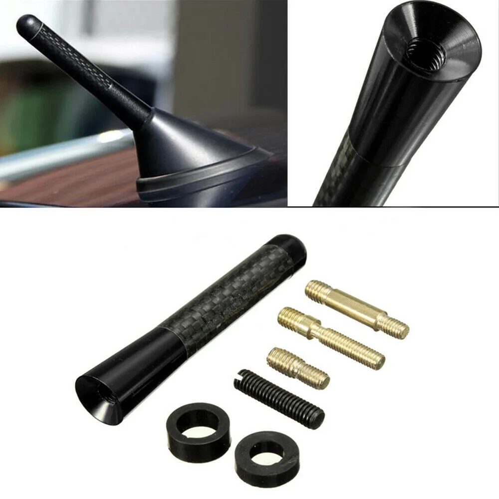 Black Short Antenna Accessories Aluminum Screw Easy To Install Radio Replacement Universal W/Plastic Rings 3\"
Black Short Antenna Accessories Aluminum Screw Easy To Install Radio Replacement Universal W/Plastic Rings 3\"