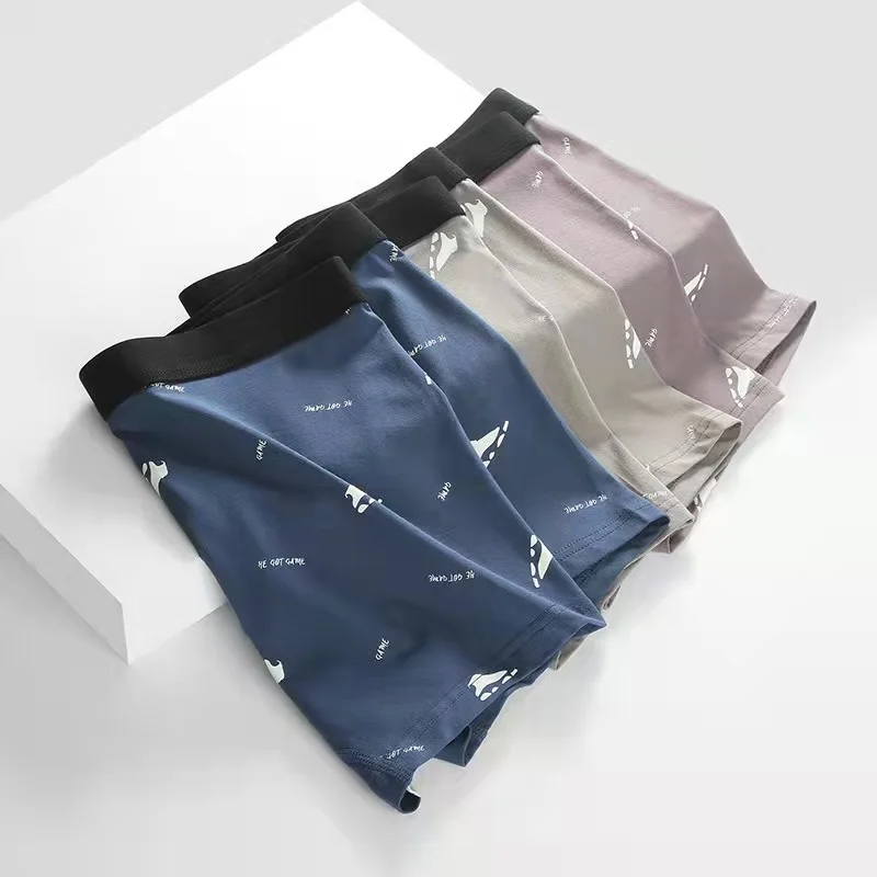 Hot Sale Underwear Pure Cotton Men Boxer Shorts Boxers Sexy Lingerie Pouch Underpants Men High Quality Comfortable Flat Pants 
Hot Sale Underwear Pure Cotton Men Boxer Shorts Boxers Sexy Lingerie Pouch Underpants Men High Quality Comfortable Flat Pants