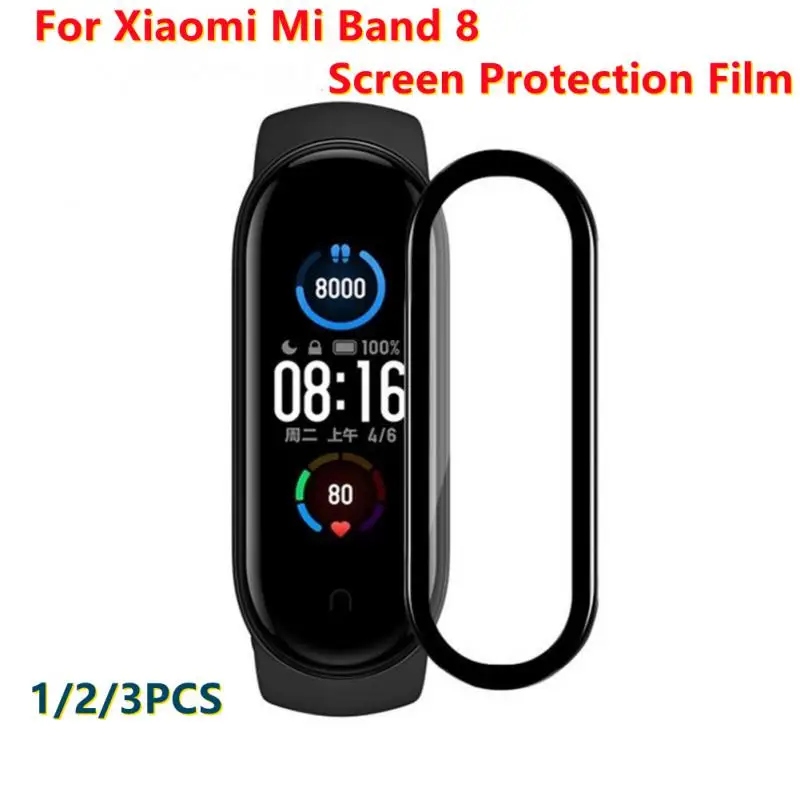 

For Xiaomi Mi Band 8 Hydrogel Film Screen Protector HD Anti-fingerprint Full Coverage Protective Cover for Mi Band 8 Accessories