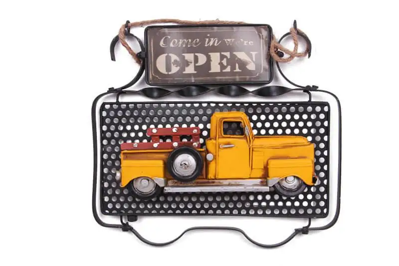 Decorative Metal Door Lettering Truck Decorated Vintage Gift 
Decorative Metal Door Lettering Truck Decorated Vintage Gift