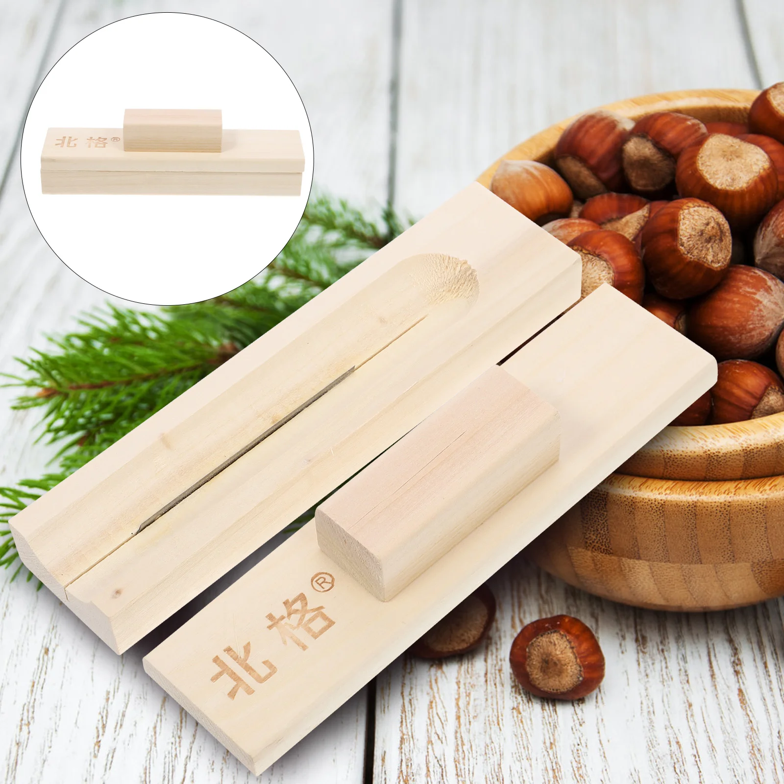 Chestnut Opener Wooden Chestnut Shucker Practical Chestnut Lotus Nut Shell Opener Machine
Chestnut Opener Wooden Chestnut Shucker Practical Chestnut Lotus Nut Shell Opener Machine