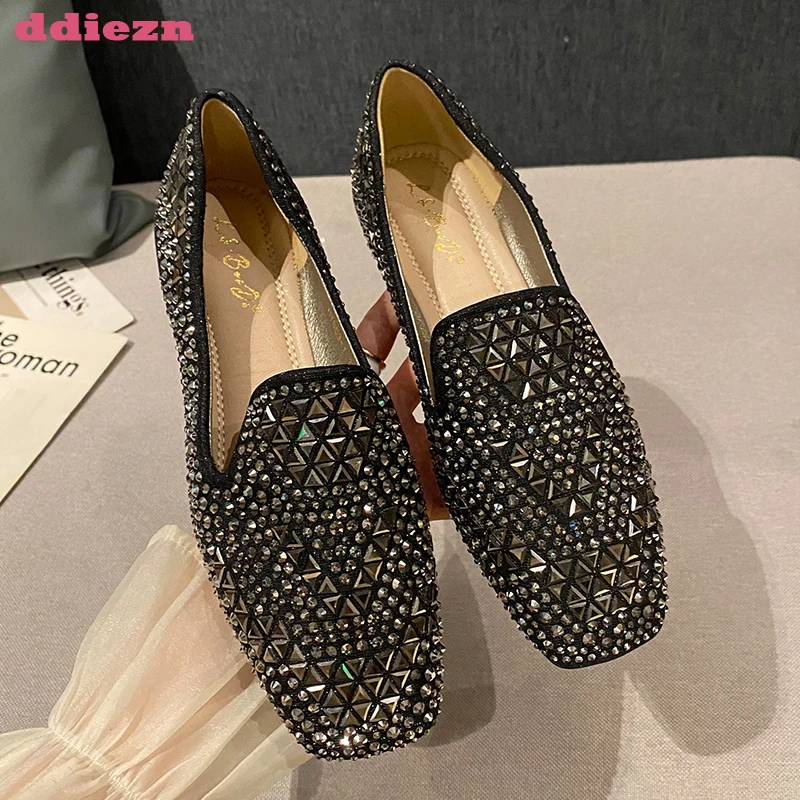 2023 Female Shoes Women Rivet Fashion Ladies Sandals Square Toe Autumn New Elegant Casual Slip-On Loafers Flats
2023 Female Shoes Women Rivet Fashion Ladies Sandals Square Toe Autumn New Elegant Casual Slip-On Loafers Flats