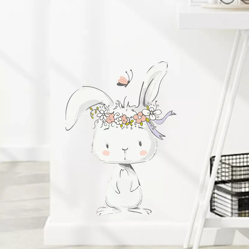 NEW2022 Cartoon Cute Bunny Wall Sticker For Kids Room Decor Living room Bedroom Home Decoration Removable Stickers Beautify Wall
NEW2022 Cartoon Cute Bunny Wall Sticker For Kids Room Decor Living room Bedroom Home Decoration Removable Stickers Beautify Wall