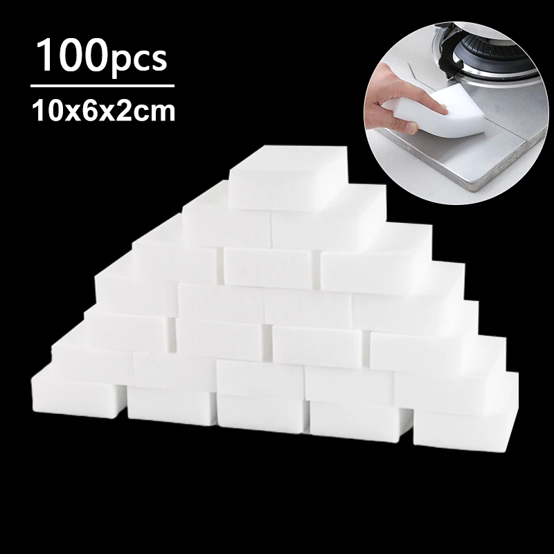 20/50/100pcs Melamine Sponge Magic Sponge Cleaning Tools Magic Eraser Cleaner Cleaning Sponges For Kitchen Bathroom Accessories
20/50/100pcs Melamine Sponge Magic Sponge Cleaning Tools Magic Eraser Cleaner Cleaning Sponges For Kitchen Bathroom Accessories