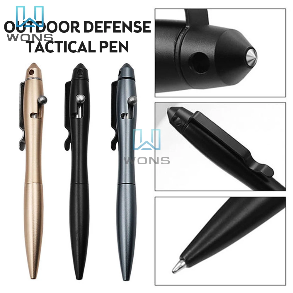 Creative Tungsten Steel Head Broken Window Pen Tactical Defense Pen Gun Bolt Portable Portable Outdoor Self-defense Sign Pen
Creative Tungsten Steel Head Broken Window Pen Tactical Defense Pen Gun Bolt Portable Portable Outdoor Self-defense Sign Pen
