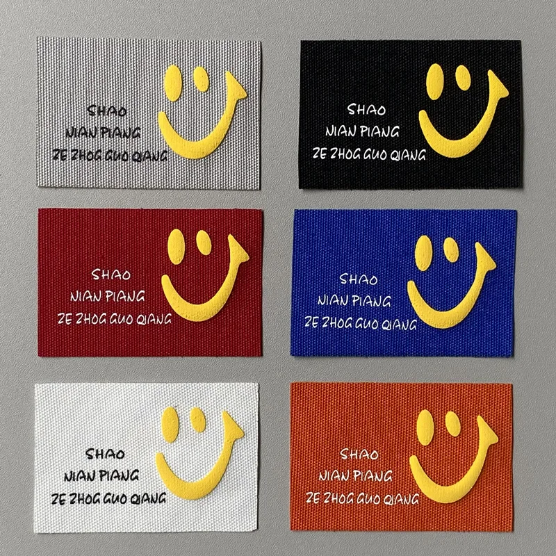 

Смешанные Цветные 3d-нашивки с улыбающимся лицом 10 шт./партия, наклейки для шитья, аппликация для одежды ручной работы, «сделай сам», аксессуары для одежды, Декор