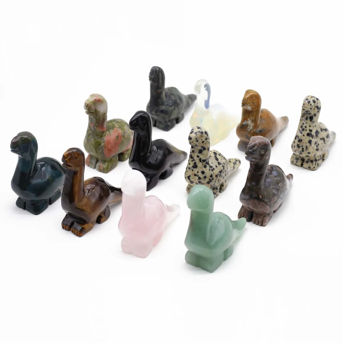 Natural Stone Bead Ornaments No Hole Dinosaur Shape Crystal Agate Stone for Decoration Meditation Gift
Natural Stone Bead Ornaments No Hole Dinosaur Shape Crystal Agate Stone for Decoration Meditation Gift