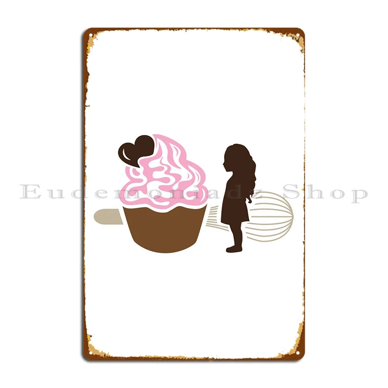 Металлические таблички с изображением девушки и кекса, настенная пещера, Клубная печать, для гостиной, жестяной знак, плакат 
Металлические таблички с изображением девушки и кекса, настенная пещера, Клубная печать, для гостиной, жестяной знак, плакат